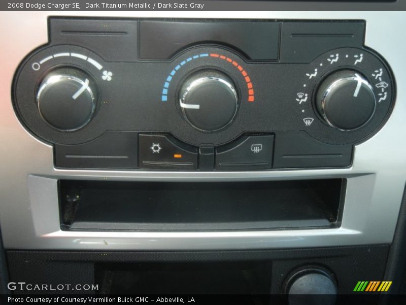 Dark Titanium Metallic / Dark Slate Gray 2008 Dodge Charger SE