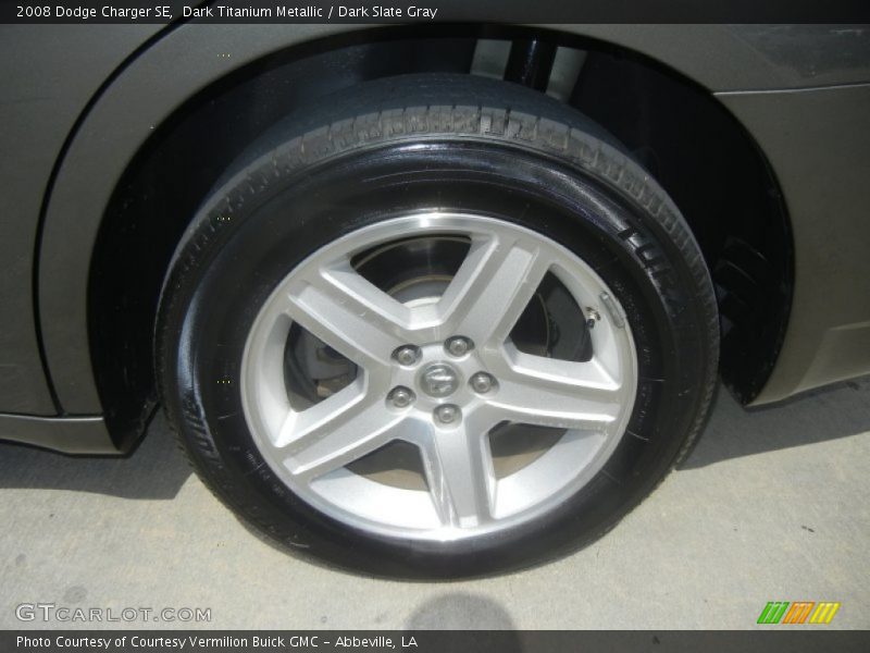 Dark Titanium Metallic / Dark Slate Gray 2008 Dodge Charger SE