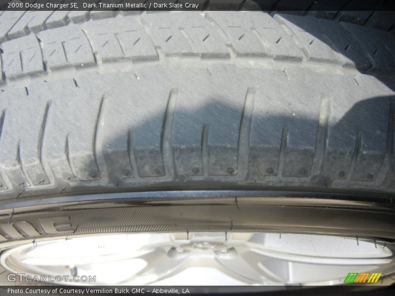 Dark Titanium Metallic / Dark Slate Gray 2008 Dodge Charger SE