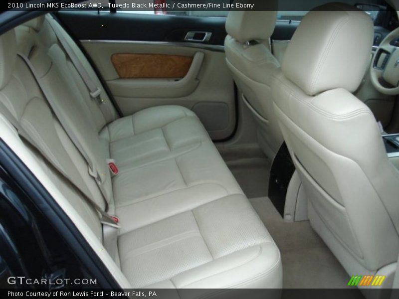 Tuxedo Black Metallic / Cashmere/Fine Line Ebony 2010 Lincoln MKS EcoBoost AWD