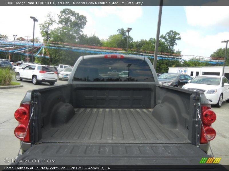 Mineral Gray Metallic / Medium Slate Gray 2008 Dodge Ram 1500 SXT Quad Cab