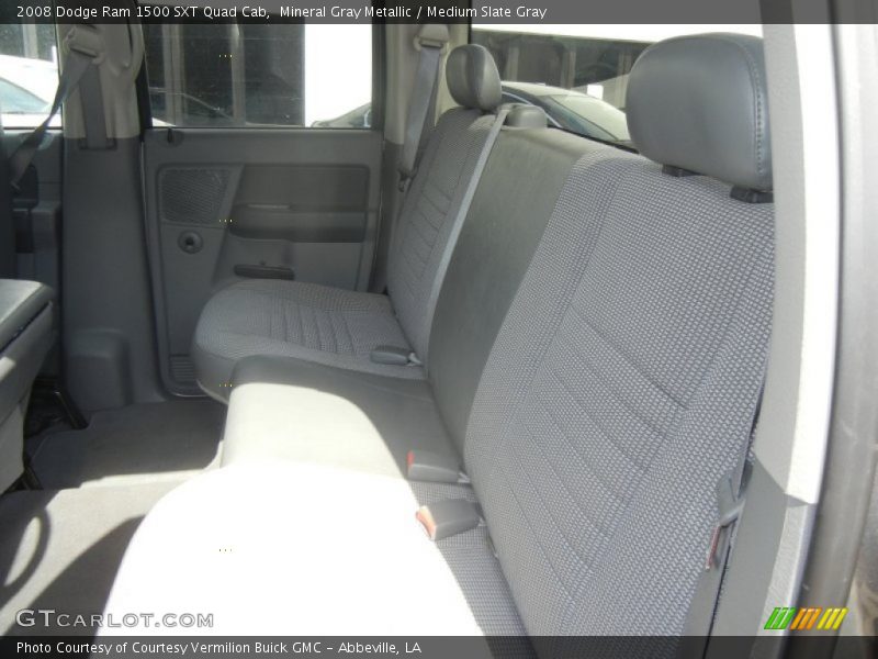 Mineral Gray Metallic / Medium Slate Gray 2008 Dodge Ram 1500 SXT Quad Cab