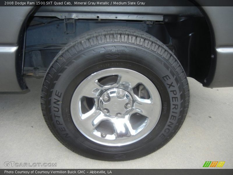 Mineral Gray Metallic / Medium Slate Gray 2008 Dodge Ram 1500 SXT Quad Cab