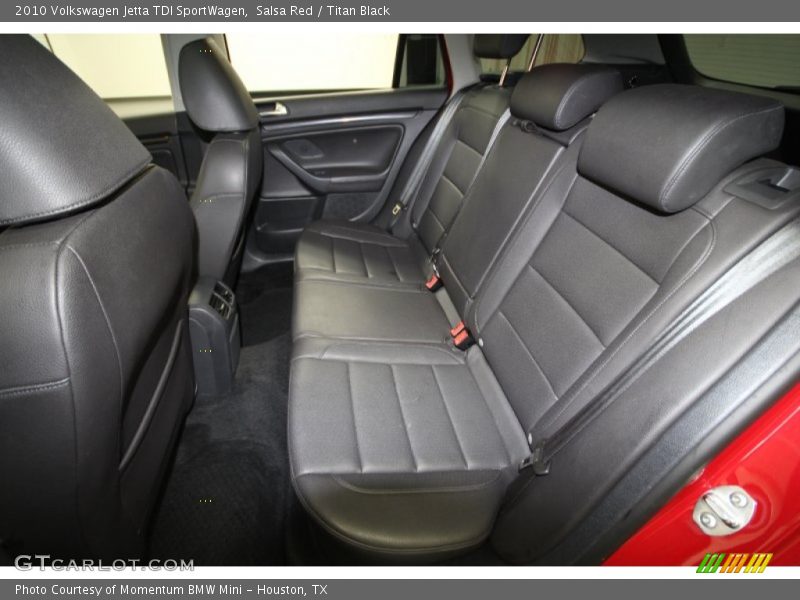 Salsa Red / Titan Black 2010 Volkswagen Jetta TDI SportWagen