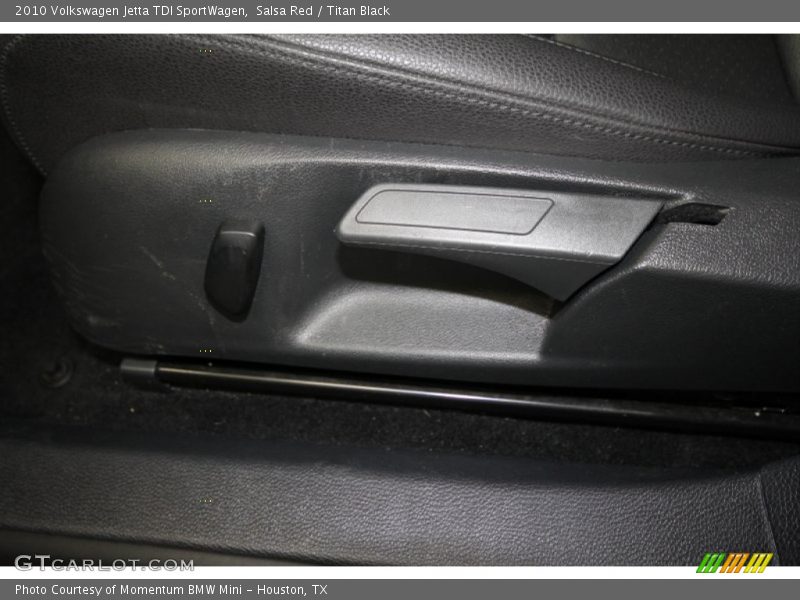 Salsa Red / Titan Black 2010 Volkswagen Jetta TDI SportWagen