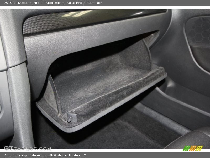 Salsa Red / Titan Black 2010 Volkswagen Jetta TDI SportWagen