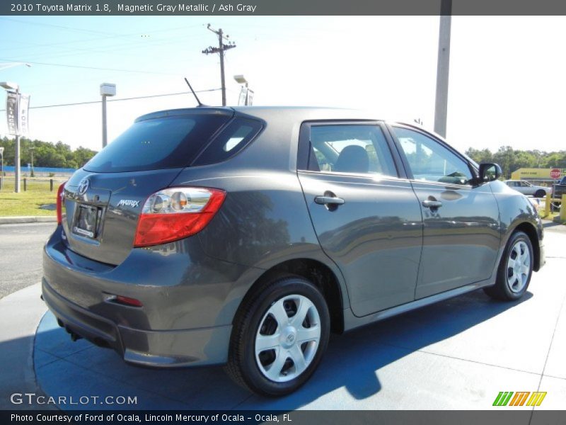 Magnetic Gray Metallic / Ash Gray 2010 Toyota Matrix 1.8