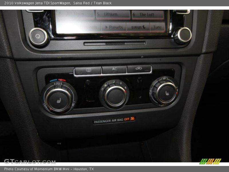 Salsa Red / Titan Black 2010 Volkswagen Jetta TDI SportWagen
