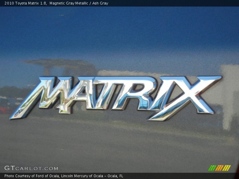 Magnetic Gray Metallic / Ash Gray 2010 Toyota Matrix 1.8