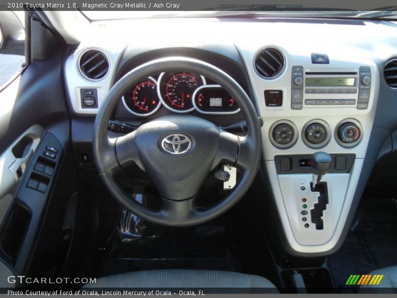 Magnetic Gray Metallic / Ash Gray 2010 Toyota Matrix 1.8