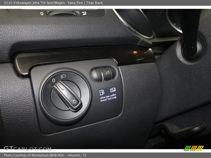 Salsa Red / Titan Black 2010 Volkswagen Jetta TDI SportWagen