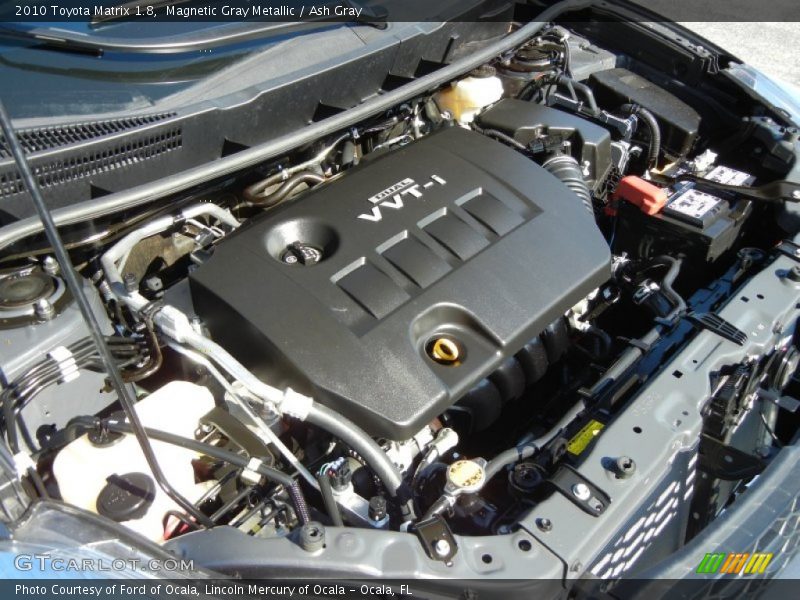 Magnetic Gray Metallic / Ash Gray 2010 Toyota Matrix 1.8