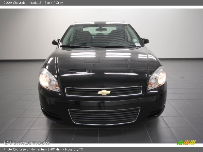 Black / Gray 2009 Chevrolet Impala LS
