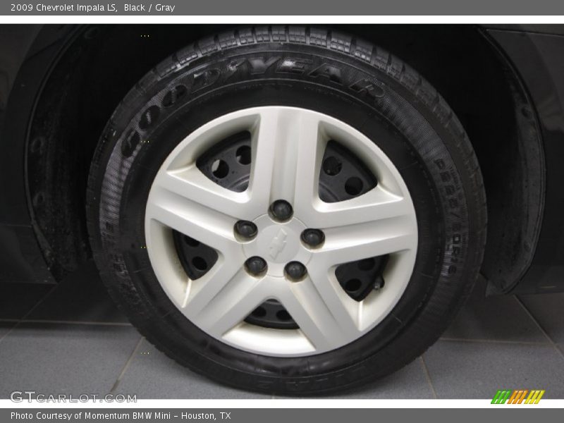 Black / Gray 2009 Chevrolet Impala LS
