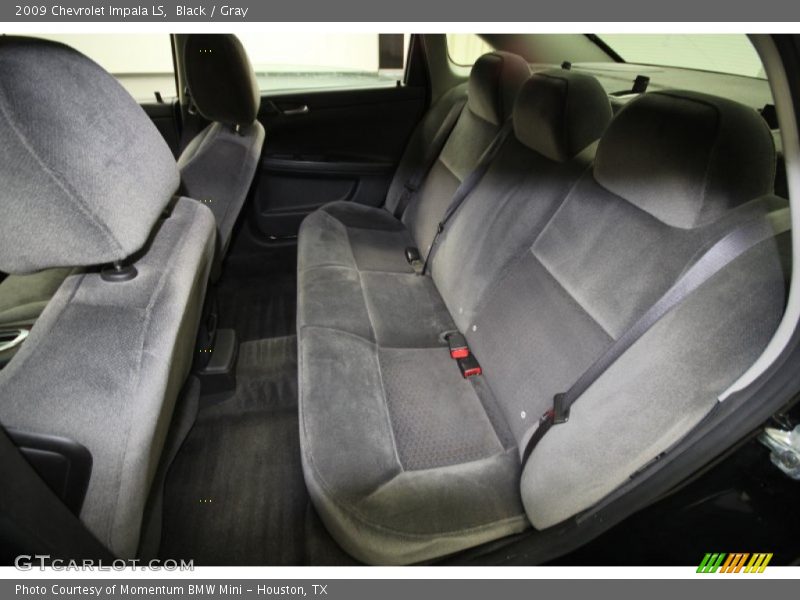 Black / Gray 2009 Chevrolet Impala LS