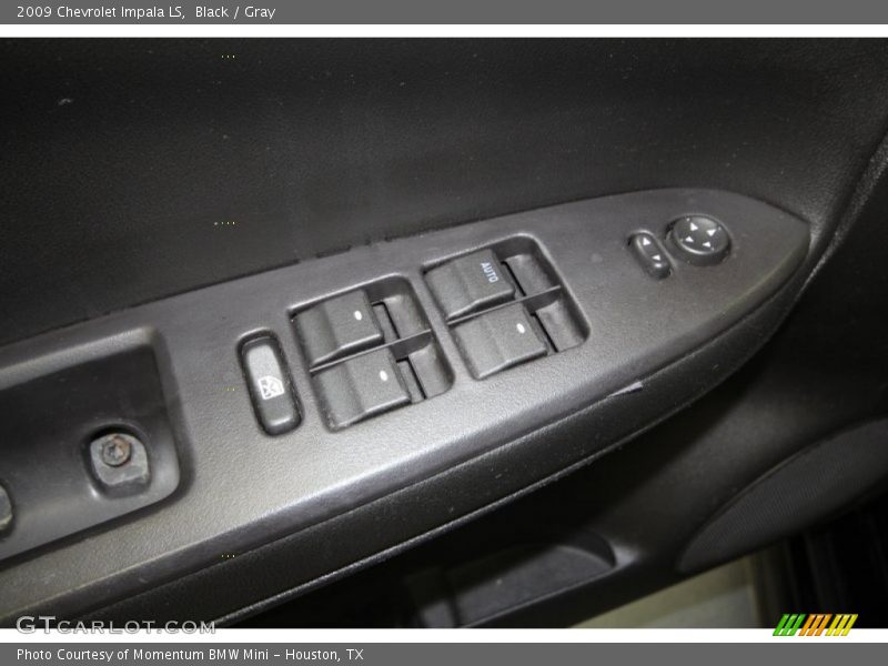 Black / Gray 2009 Chevrolet Impala LS