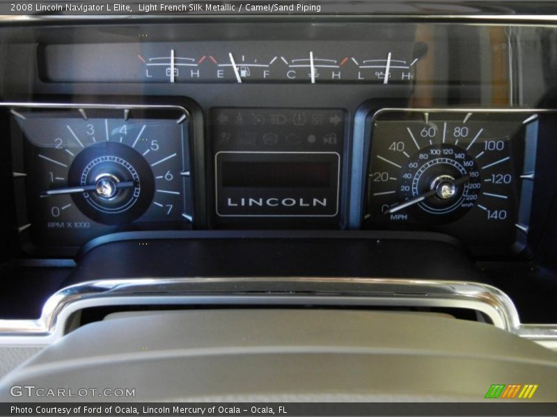  2008 Navigator L Elite L Elite Gauges