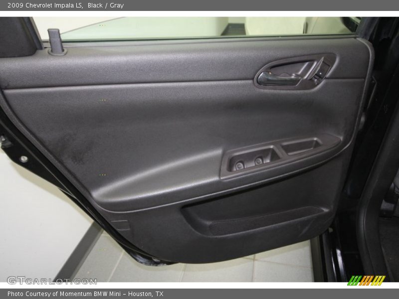 Black / Gray 2009 Chevrolet Impala LS