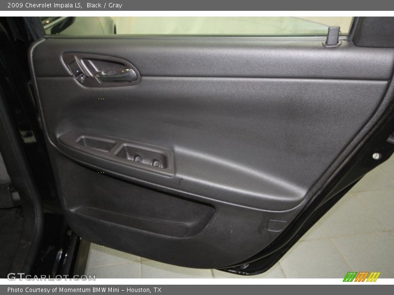 Black / Gray 2009 Chevrolet Impala LS