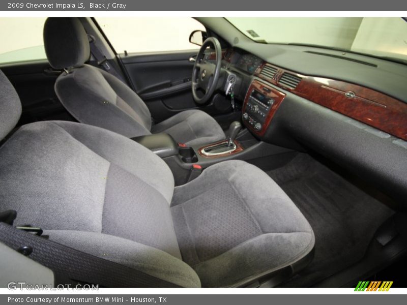 Black / Gray 2009 Chevrolet Impala LS