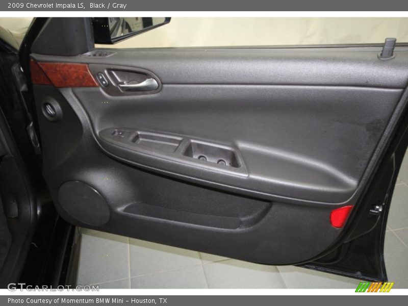 Black / Gray 2009 Chevrolet Impala LS