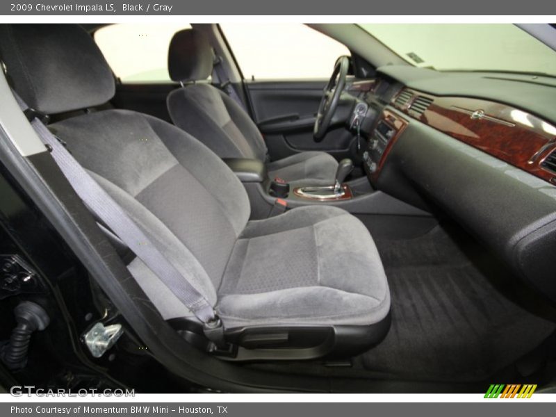 Black / Gray 2009 Chevrolet Impala LS