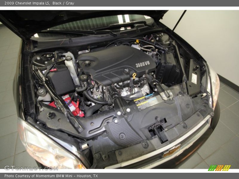 Black / Gray 2009 Chevrolet Impala LS