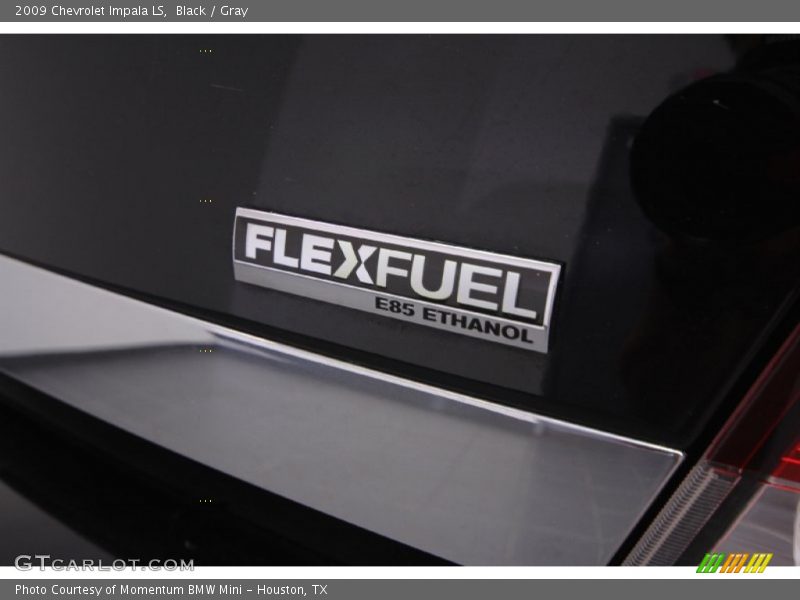 Black / Gray 2009 Chevrolet Impala LS
