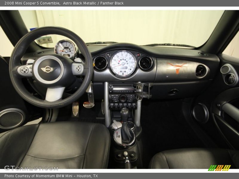 Astro Black Metallic / Panther Black 2008 Mini Cooper S Convertible