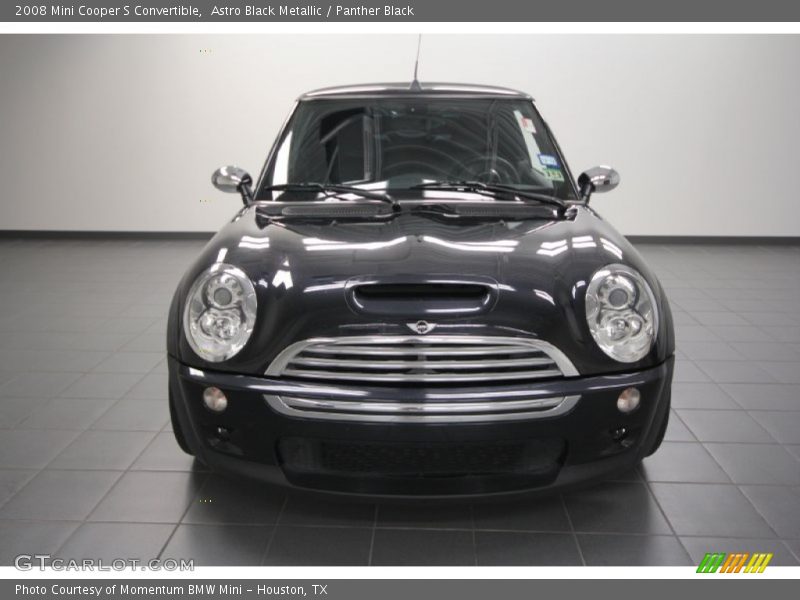 Astro Black Metallic / Panther Black 2008 Mini Cooper S Convertible