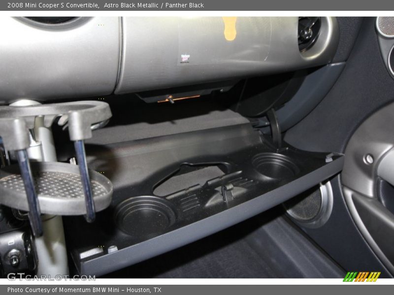 Astro Black Metallic / Panther Black 2008 Mini Cooper S Convertible