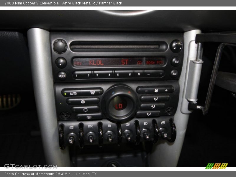 Astro Black Metallic / Panther Black 2008 Mini Cooper S Convertible