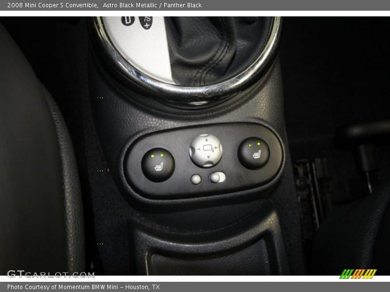Astro Black Metallic / Panther Black 2008 Mini Cooper S Convertible