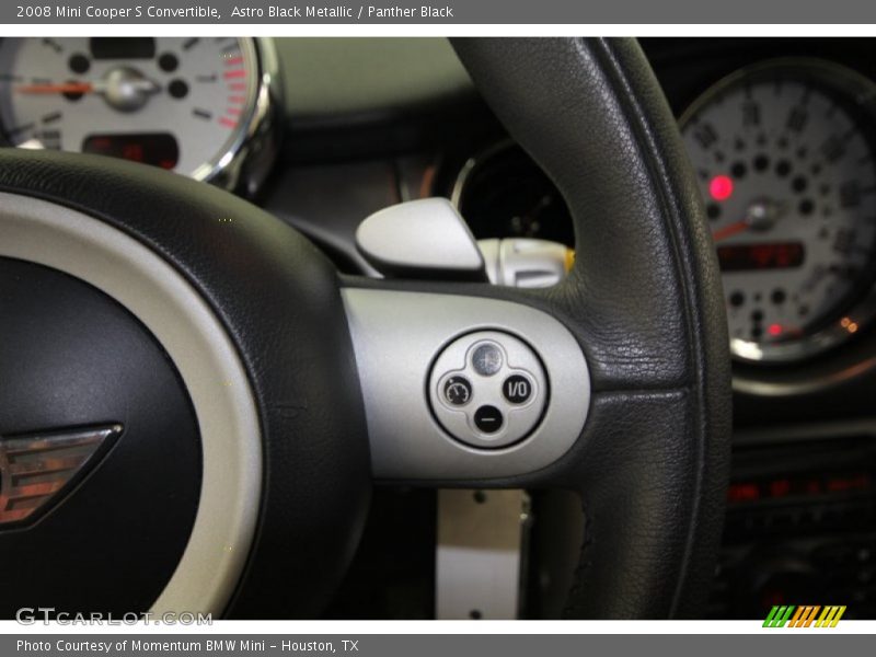Astro Black Metallic / Panther Black 2008 Mini Cooper S Convertible
