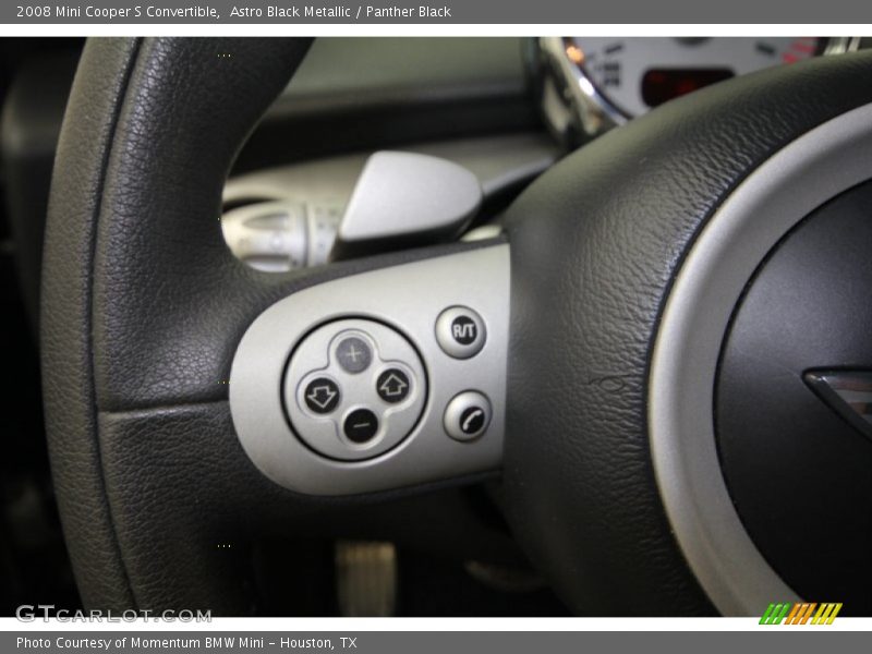 Astro Black Metallic / Panther Black 2008 Mini Cooper S Convertible