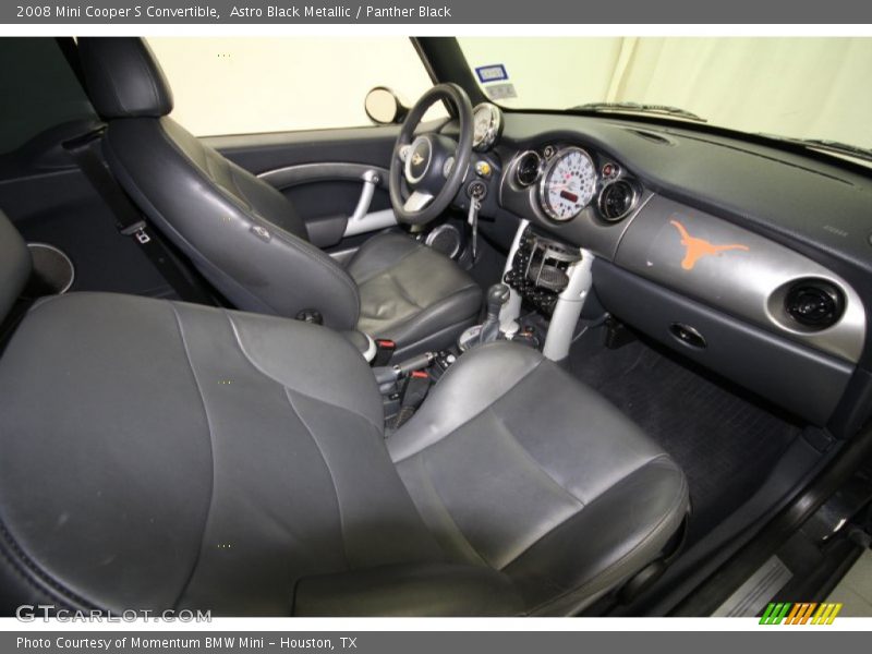 Astro Black Metallic / Panther Black 2008 Mini Cooper S Convertible