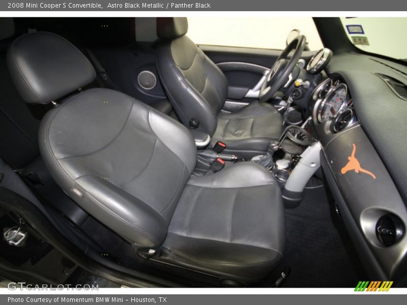 Astro Black Metallic / Panther Black 2008 Mini Cooper S Convertible