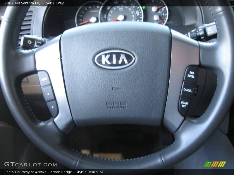 Silver / Gray 2007 Kia Sorento LX