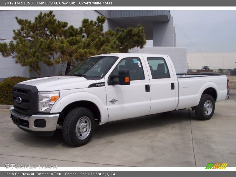 Front 3/4 View of 2012 F350 Super Duty XL Crew Cab