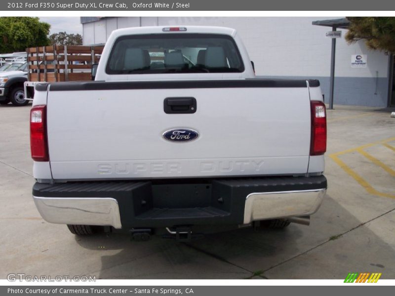 Oxford White / Steel 2012 Ford F350 Super Duty XL Crew Cab