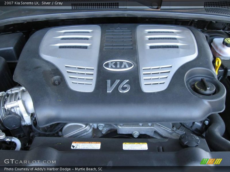 Silver / Gray 2007 Kia Sorento LX