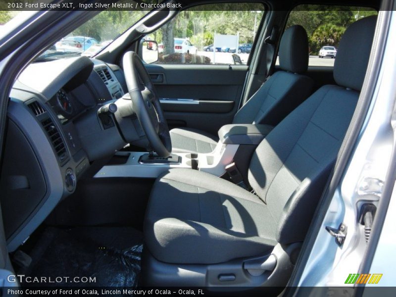 Ingot Silver Metallic / Charcoal Black 2012 Ford Escape XLT