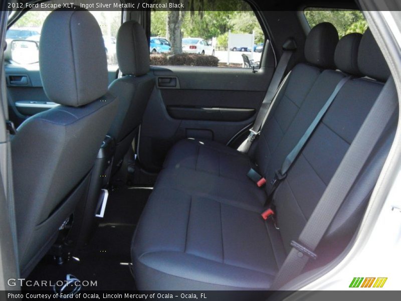 Ingot Silver Metallic / Charcoal Black 2012 Ford Escape XLT