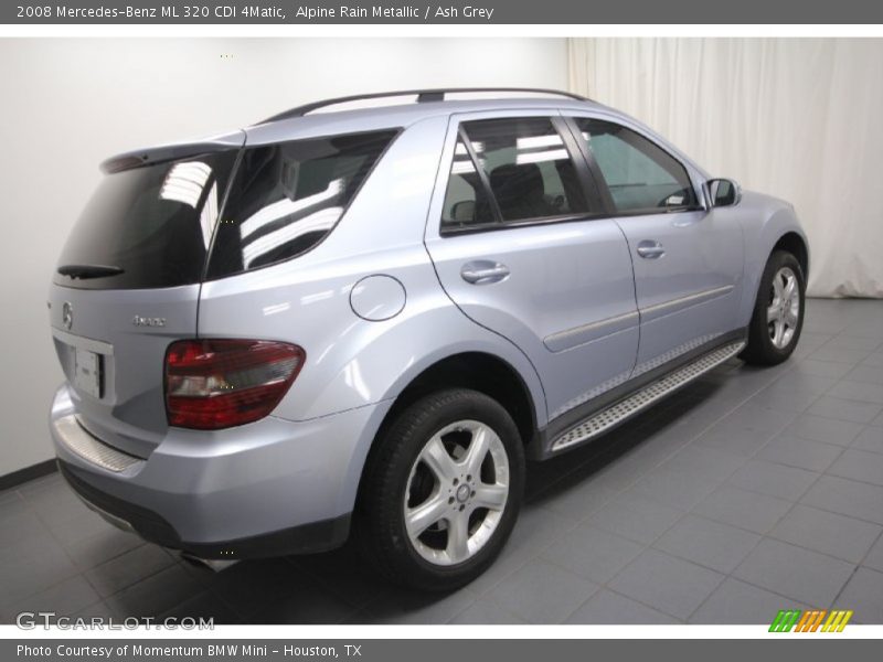 Alpine Rain Metallic / Ash Grey 2008 Mercedes-Benz ML 320 CDI 4Matic