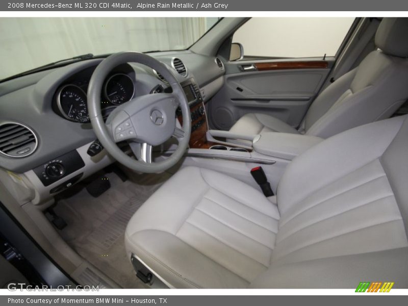  2008 ML 320 CDI 4Matic Ash Grey Interior