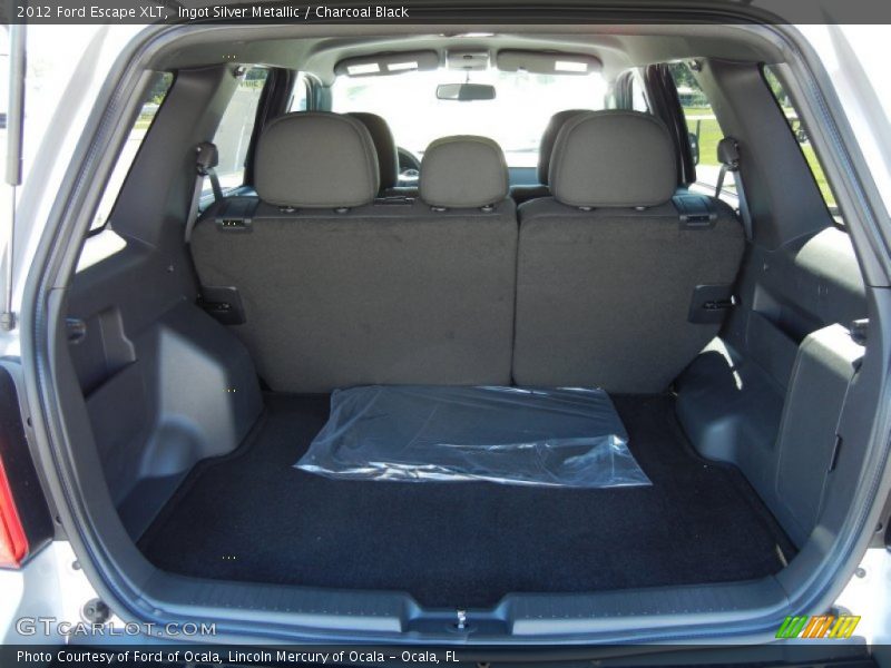 Ingot Silver Metallic / Charcoal Black 2012 Ford Escape XLT