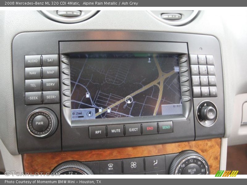 Navigation of 2008 ML 320 CDI 4Matic