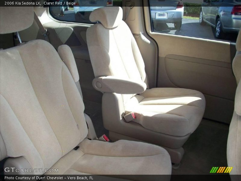 Claret Red / Beige 2006 Kia Sedona LX