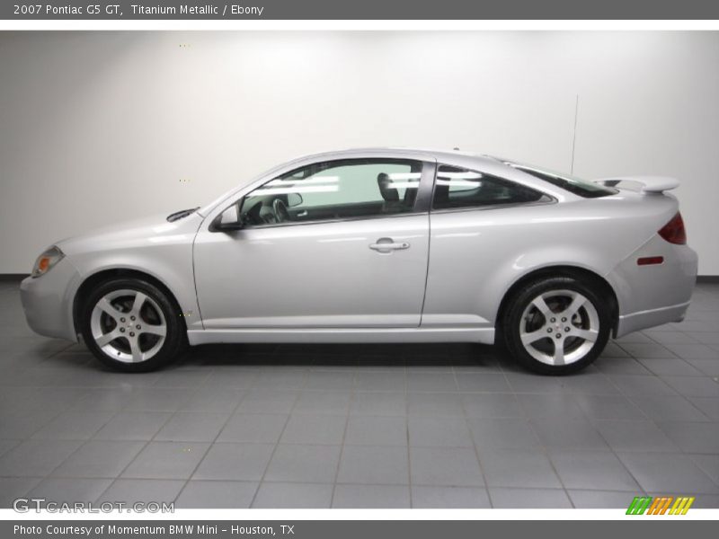 Titanium Metallic / Ebony 2007 Pontiac G5 GT