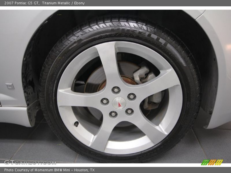 Titanium Metallic / Ebony 2007 Pontiac G5 GT